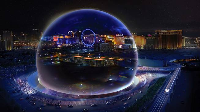 Sphere at The Venetian  Las Vegas Entertainment